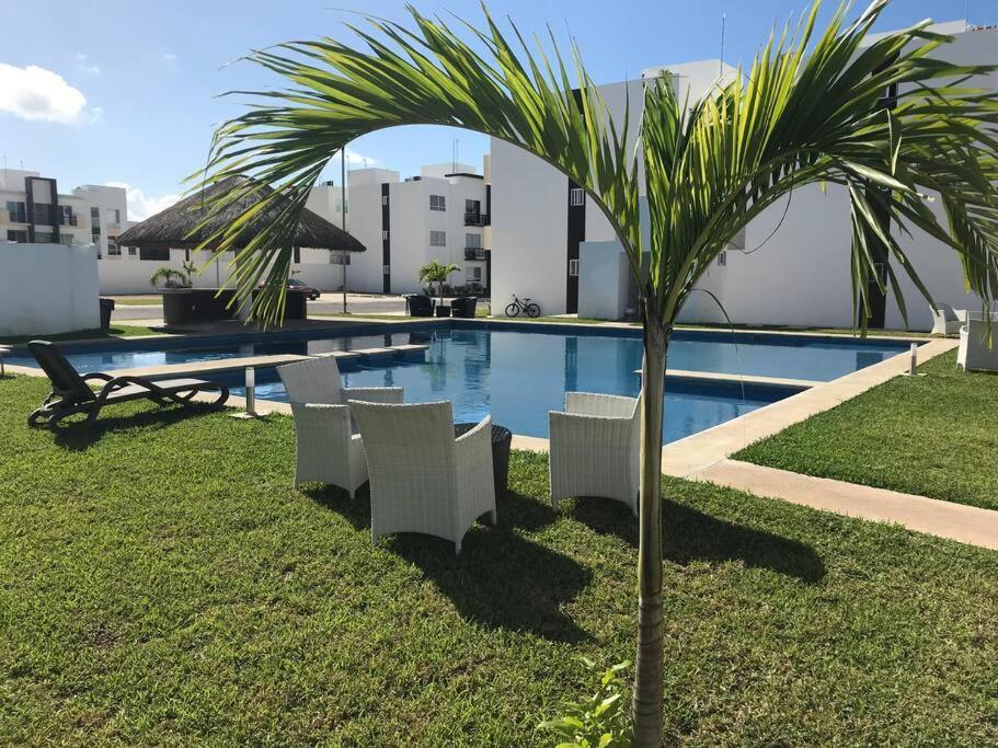 Depa De Playa C/Alberca Cerca De La 5A Avenida Apartment Playa del Carmen Luaran gambar