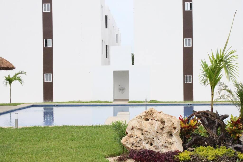 Depa De Playa C/Alberca Cerca De La 5A Avenida Apartment Playa del Carmen Luaran gambar
