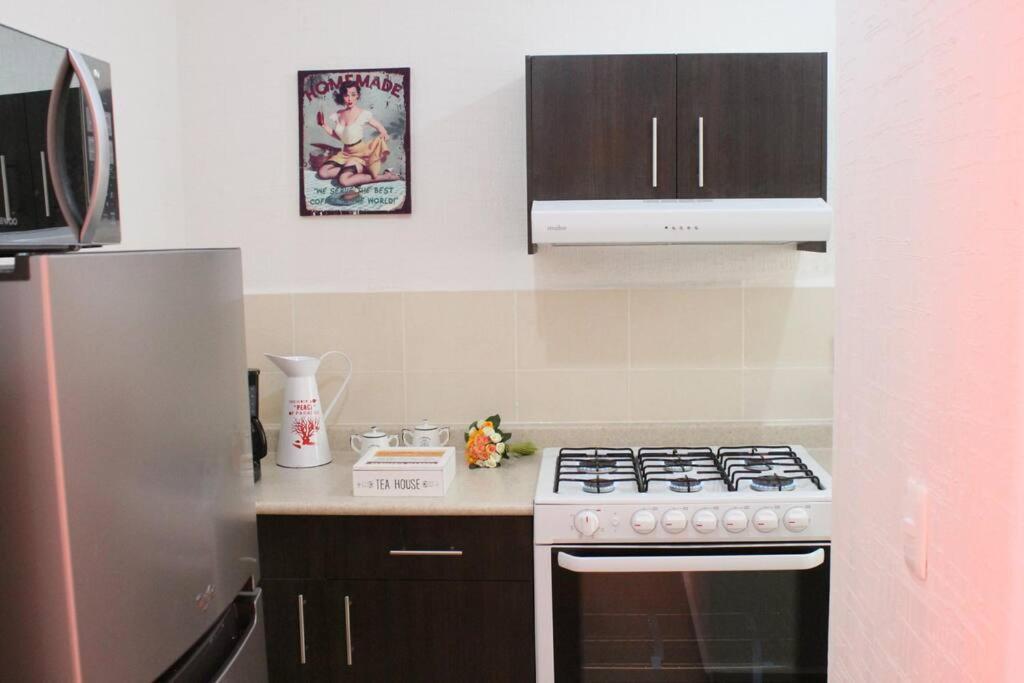 Depa De Playa C/Alberca Cerca De La 5A Avenida Apartment Playa del Carmen Luaran gambar